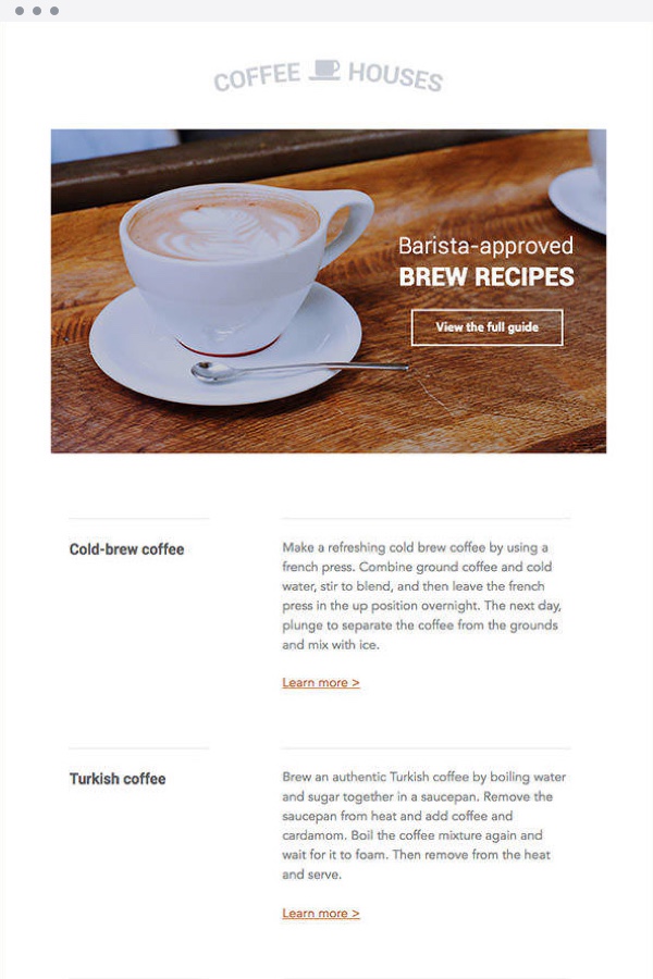 Email Marketing Template Example - 3